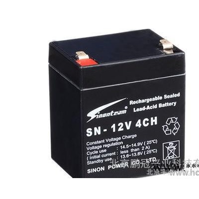 sinonteam賽能蓄電池SN-12V4CH鉛酸免維護(hù)12V4AH閥控式密閉蓄電池