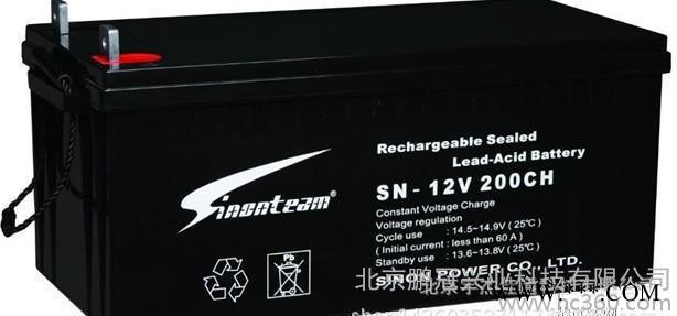 sinonteam賽能蓄電池SN-12V250CH鉛酸免維護12V250AH閥控式蓄電池