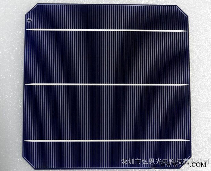 弘恩光電供應(yīng)德國BOSCH進(jìn)口156單晶電池片4.3W正背面主柵線連續(xù)電池片 單晶硅太陽能電池