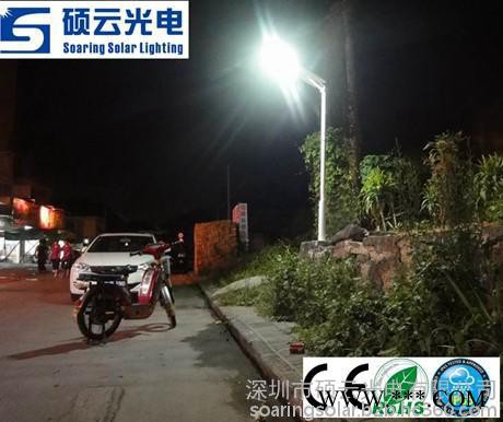 LED12V太陽能路燈磷酸鐵鋰電池SAR-L40W庭院路燈道路燈景觀燈