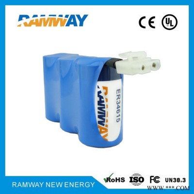 睿奕ramwayER34615 低功耗鋰電池3.6V 19000mAh