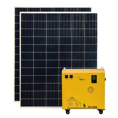 逆控一體太陽(yáng)能發(fā)電機(jī) 純正弦波600W 220V交流電輸出供家用電器用