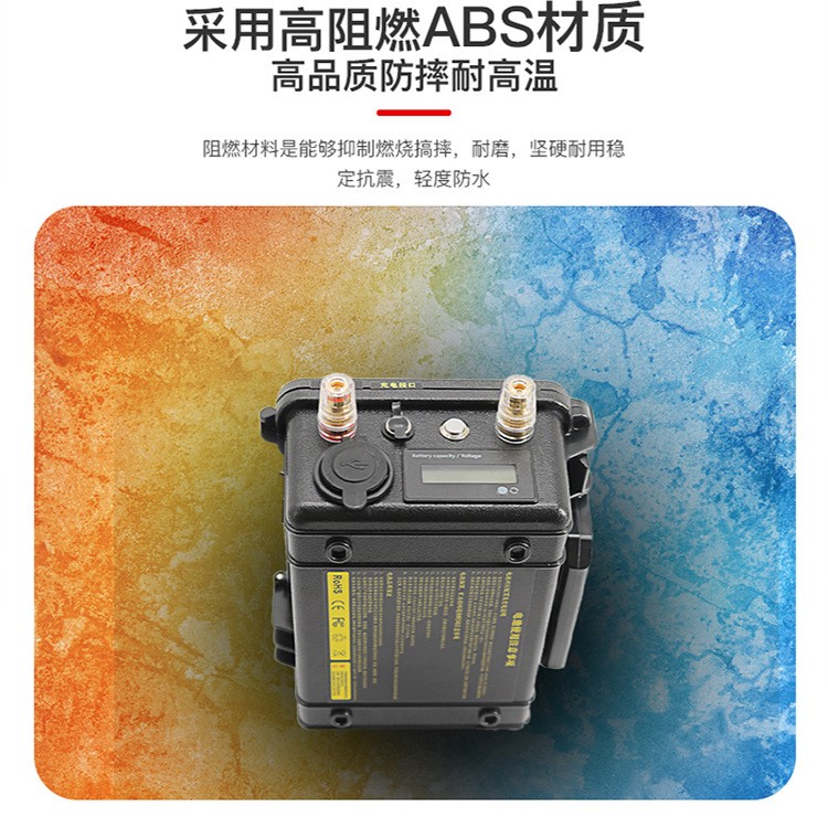 12V 佳明探魚器筏釣燈專用戶外鋰電池 5VUSB手機(jī)充電照明電源