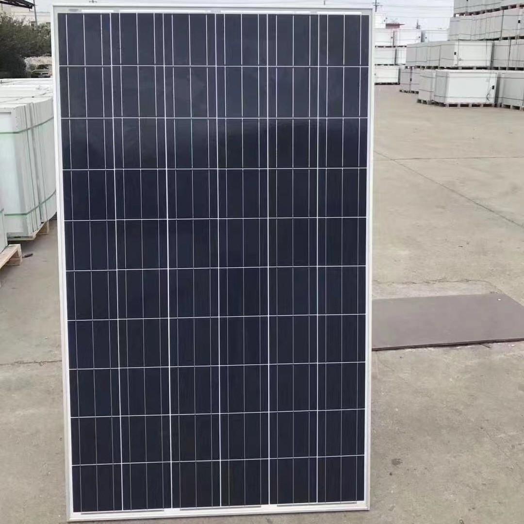 回收二手太陽能光伏板晶澳拆卸多晶260W-265W太陽能電池板3BB組件